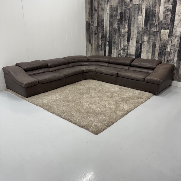 Natuzzi Leather Sectional